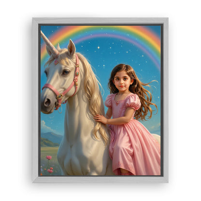 Save 33% When You Add A Frame To Your 16x20 'The Dreamland Fantasy' Canvas Now