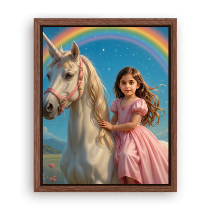 Save 33% When You Add A Frame To Your 16x20 'The Dreamland Fantasy' Canvas Now