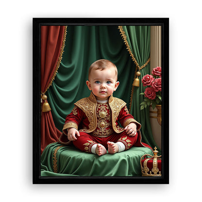 Save 33% When You Add A Frame To Your 16x20 'The Royal Baby' Canvas Now