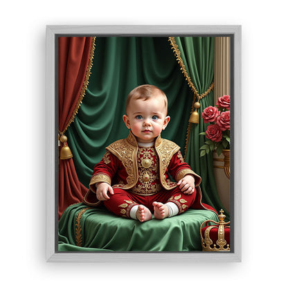 Save 33% When You Add A Frame To Your 16x20 'The Royal Baby' Canvas Now