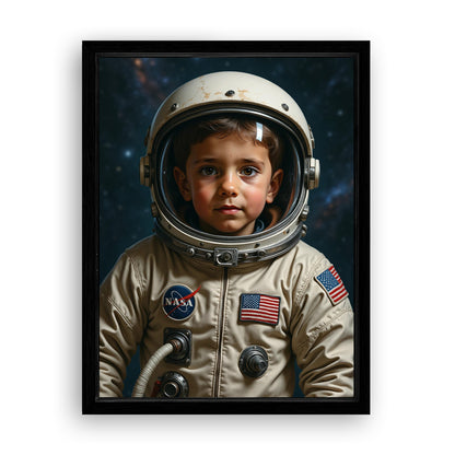 Save 33% When You Add A Frame To Your 12x16 'The Next Astronaut' Canvas Now