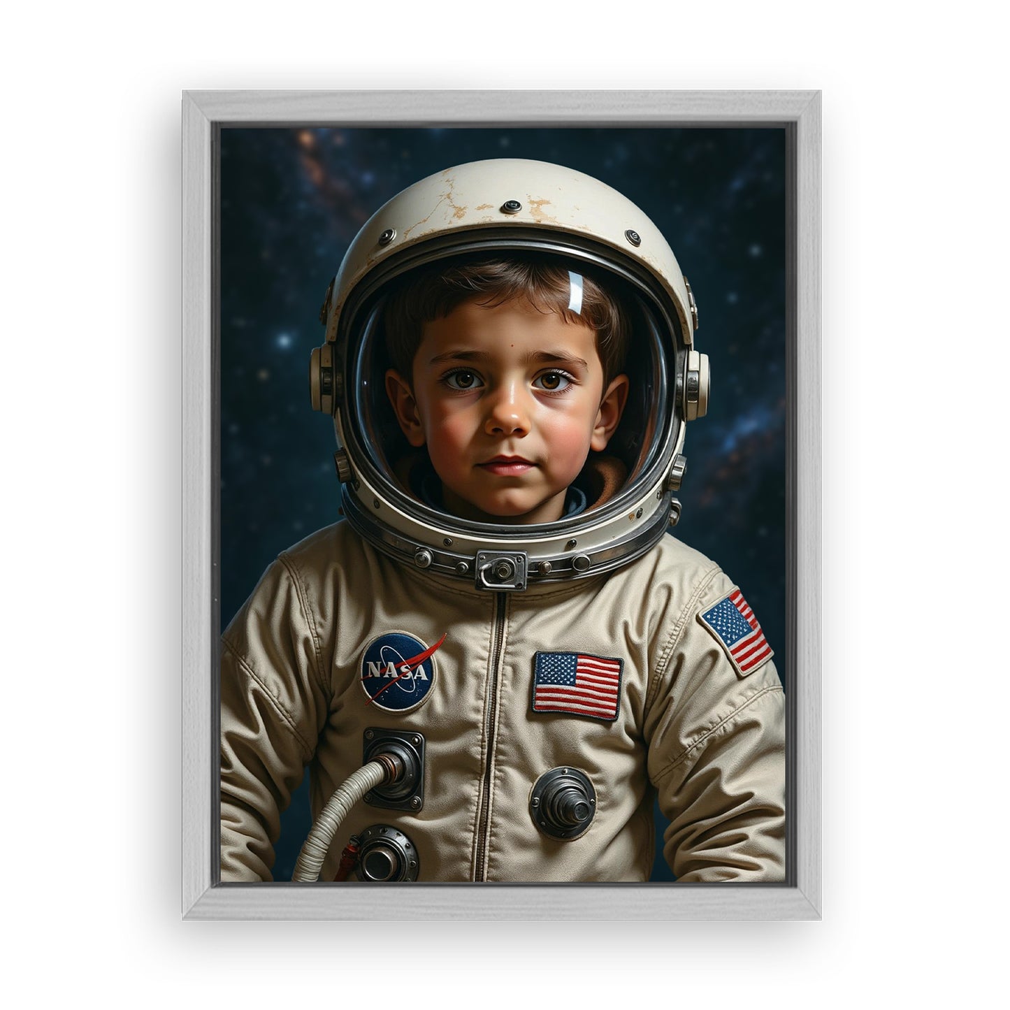 Save 33% When You Add A Frame To Your 12x16 'The Next Astronaut' Canvas Now