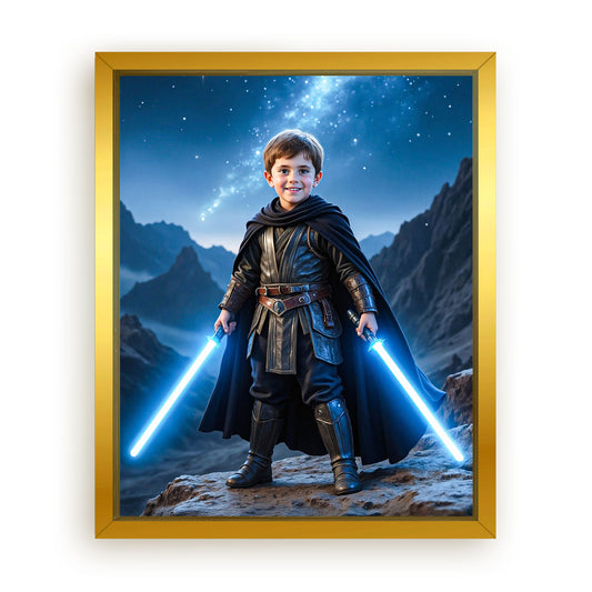Save 33% When You Add A Frame To Your 16x20 'The Sky Guardian' Canvas Now