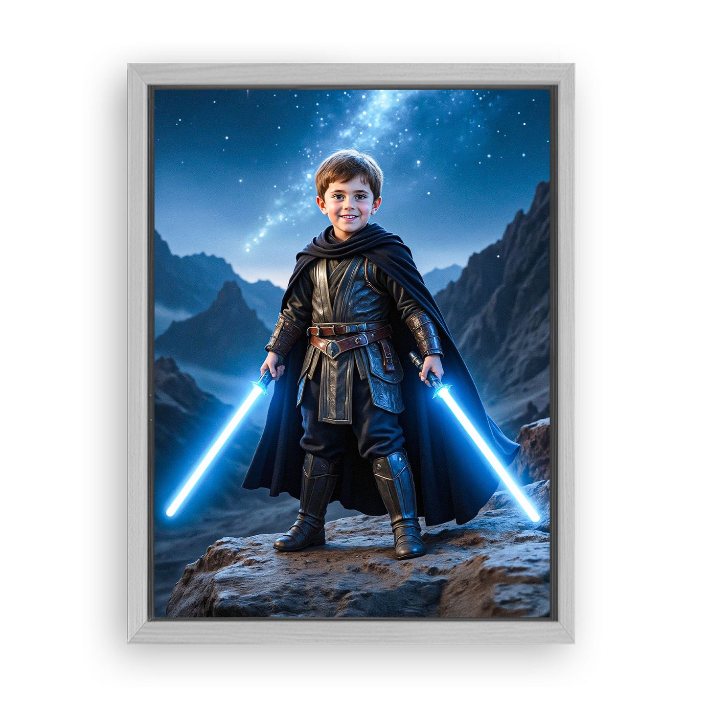 Save 33% When You Add A Frame To Your 12x16 'The Sky Guardian' Canvas Now