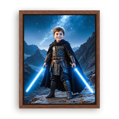 Save 33% When You Add A Frame To Your 10x08 'The Sky Guardian' Canvas Now