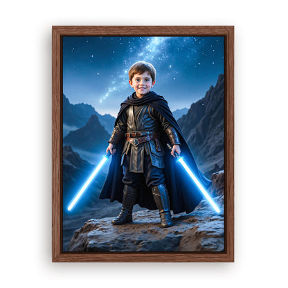 Save 33% When You Add A Frame To Your 18x24 'The Sky Guardian' Canvas Now