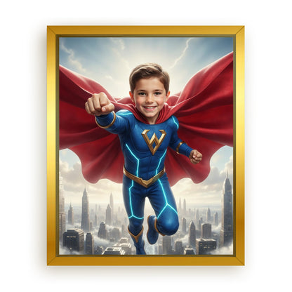 Make Your 10x08 Inches 'The Super Sentinel' Canvas Even More Special, Add a Beautiful Premium Frame & Make It Truly Gift-Ready!