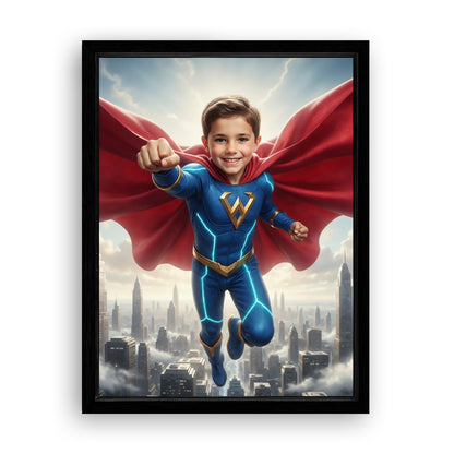 Make Your 12x16 Inches 'The Super Sentinel' Canvas Even More Special, Add a Beautiful Premium Frame & Make It Truly Gift-Ready!