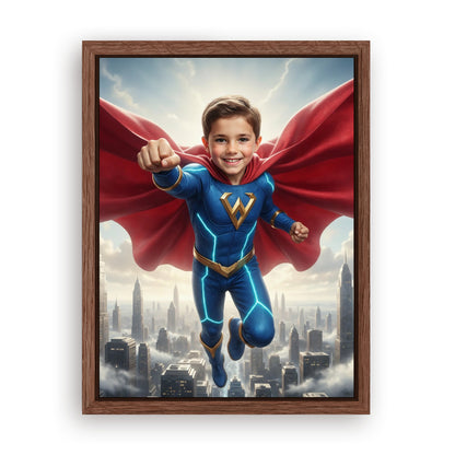 Save 33% When You Add A Frame To Your 18x24 'The Super Sentinel' Canvas Now