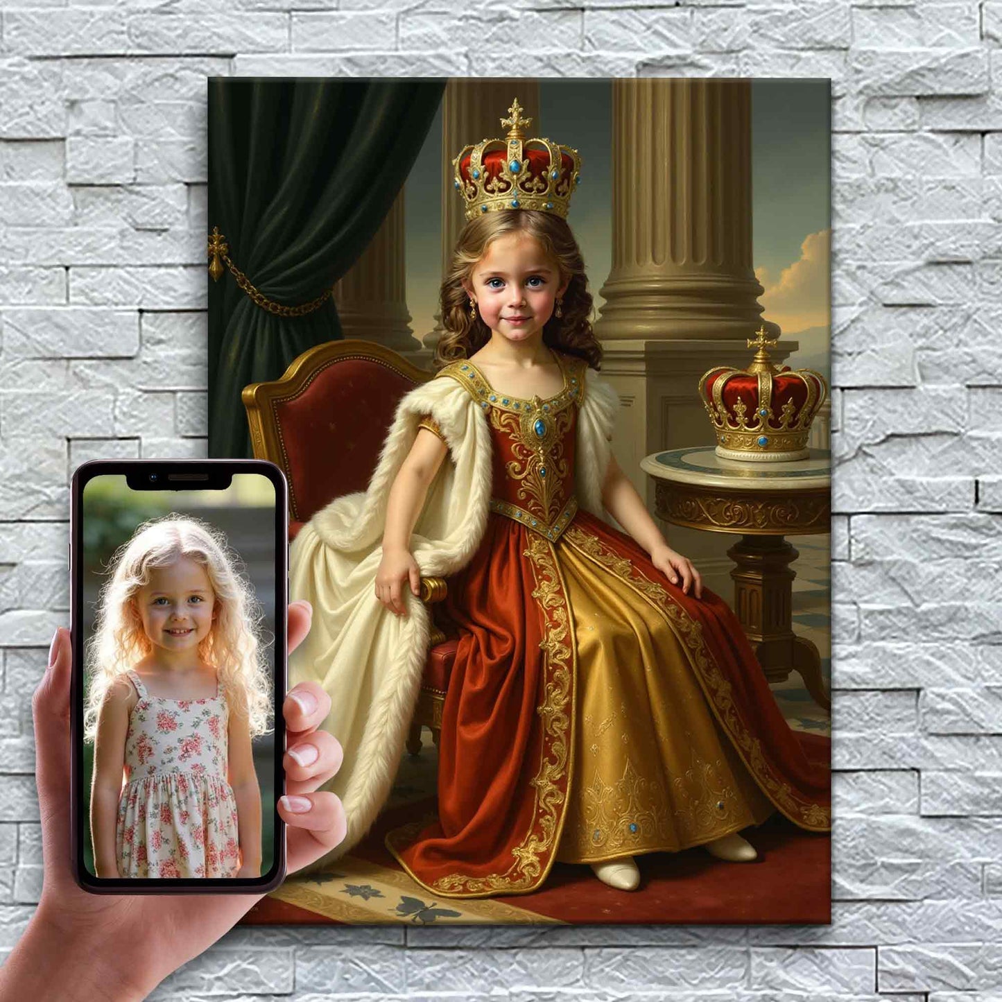 The Queen in Red
