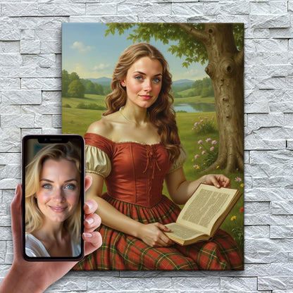 The Radiant Highland Maiden