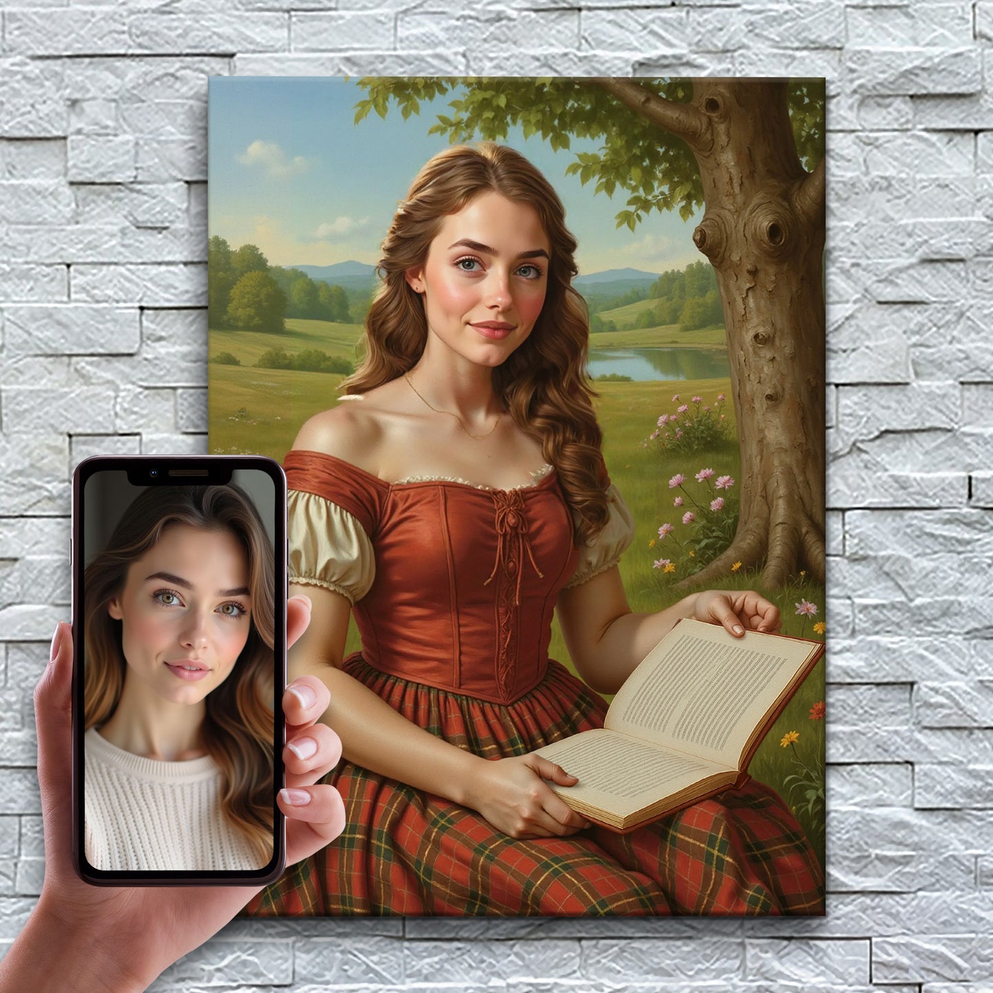 The Radiant Highland Maiden