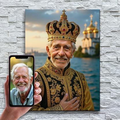 The Graceful King by the Sea