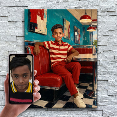 The Confident Retro Diner