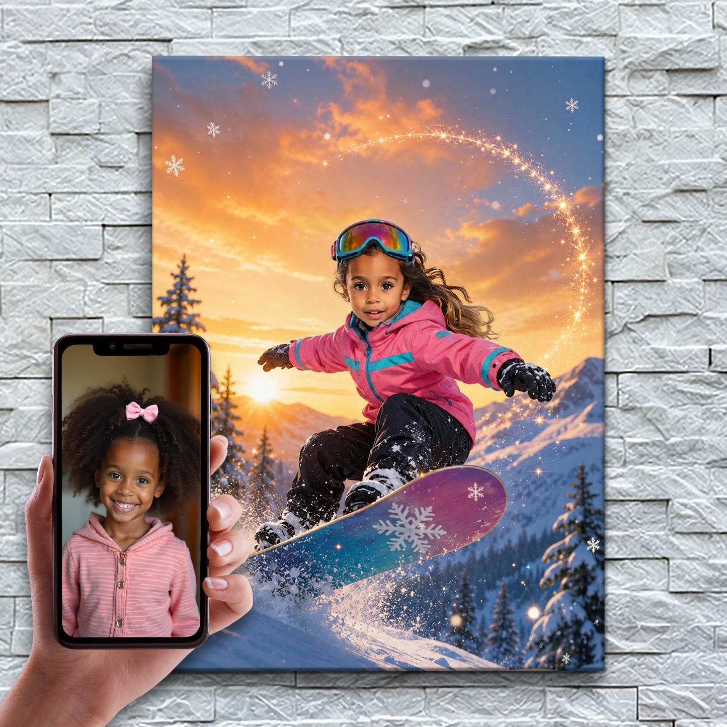 The Snowboarder Girl