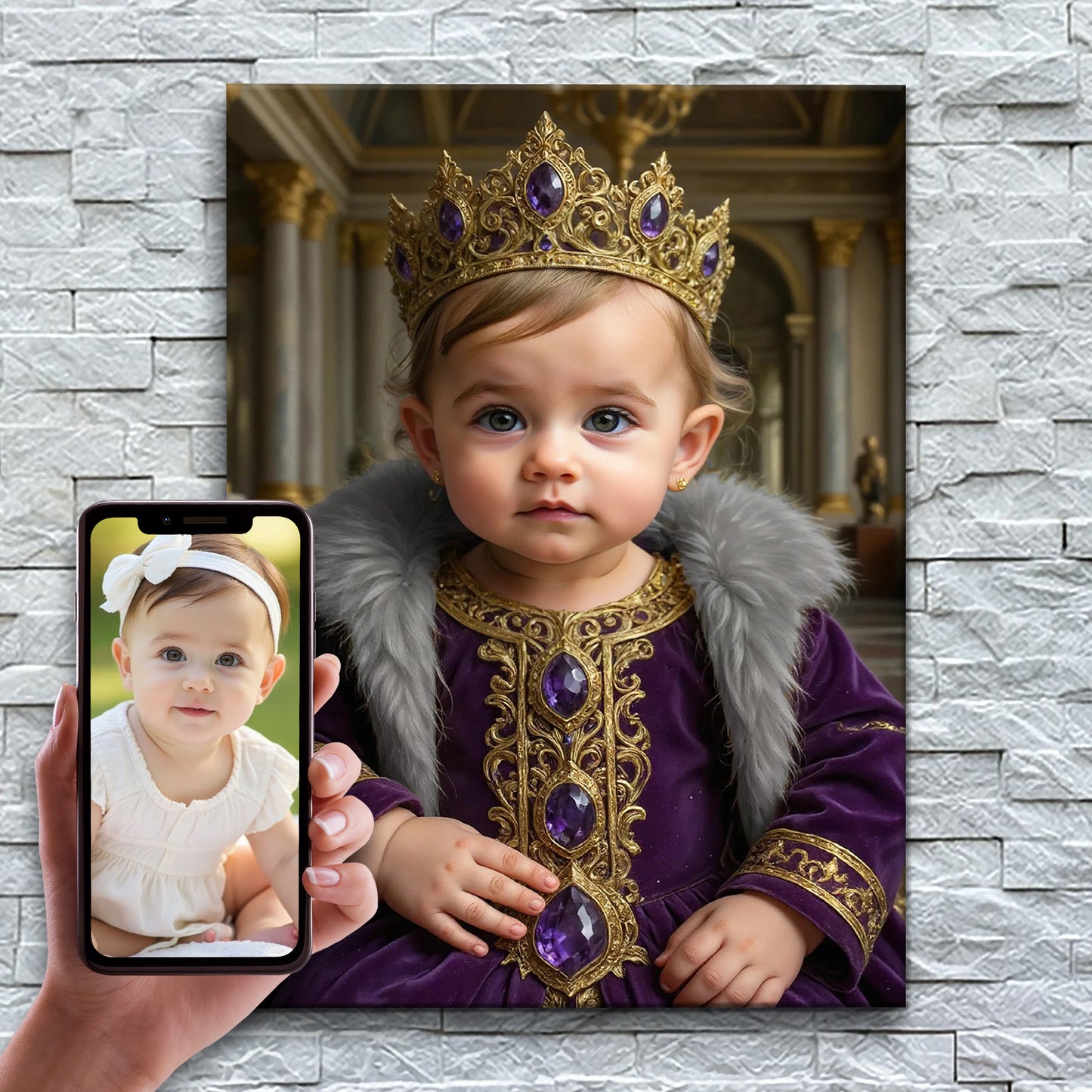 La reine améthyste