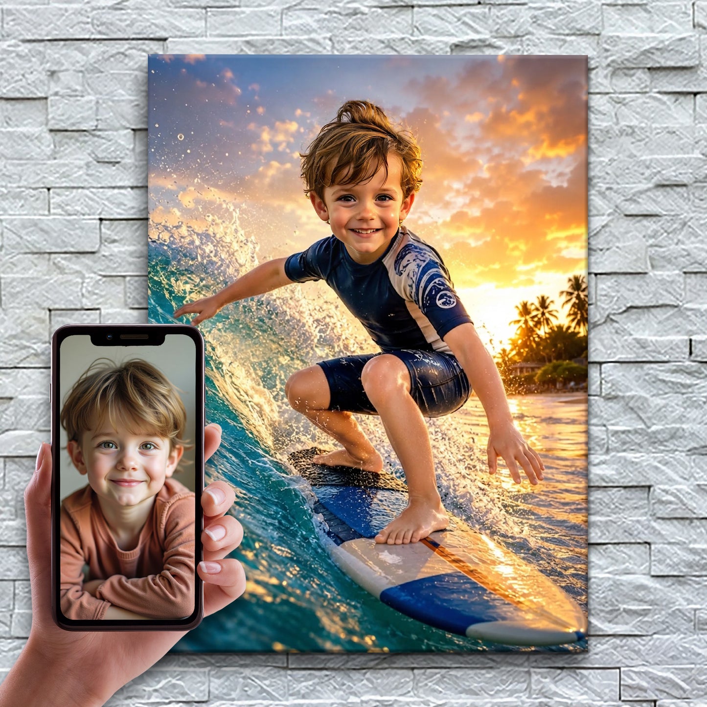 The Young Surfer