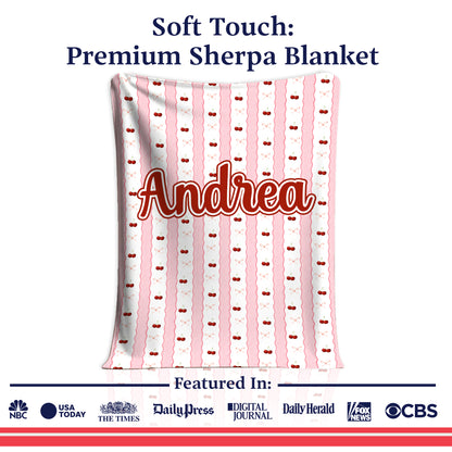 Personalized Cherry Ribbon