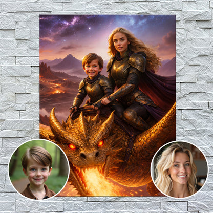 The Dragon Knight and Queen
