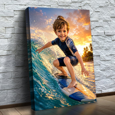 The Young Surfer