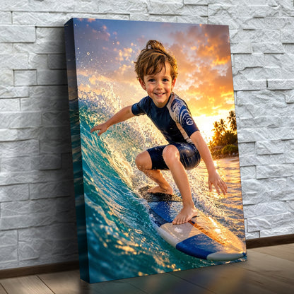 The Young Surfer