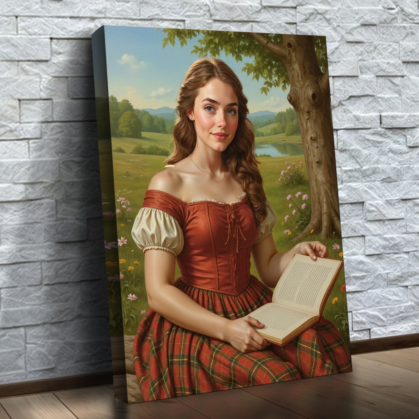The Radiant Highland Maiden