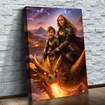 The Dragon Knight and Queen