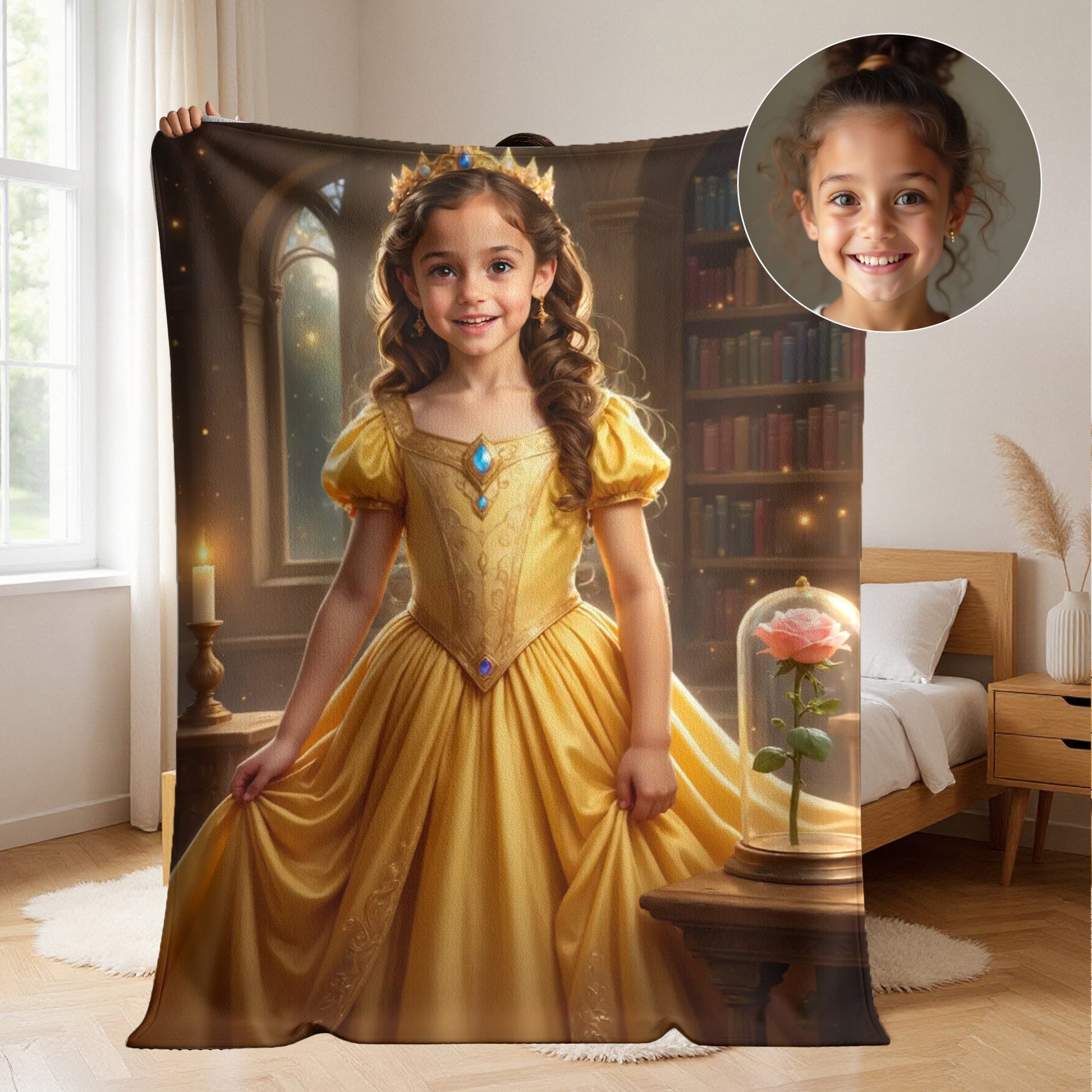 The Beauty and the Enchanted Rose