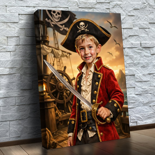 Het avontuur van de piratenkapitein