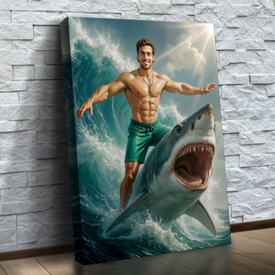 El Jinete de Tiburones Sin Miedo