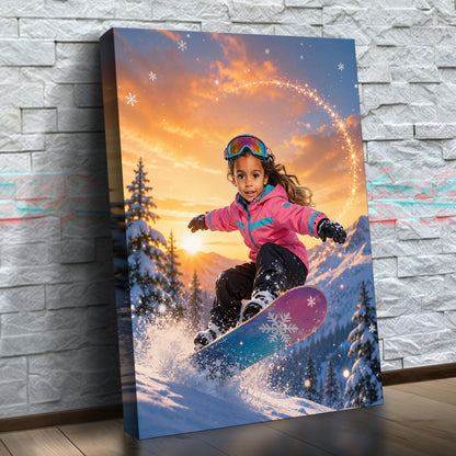 The Snowboarder Girl