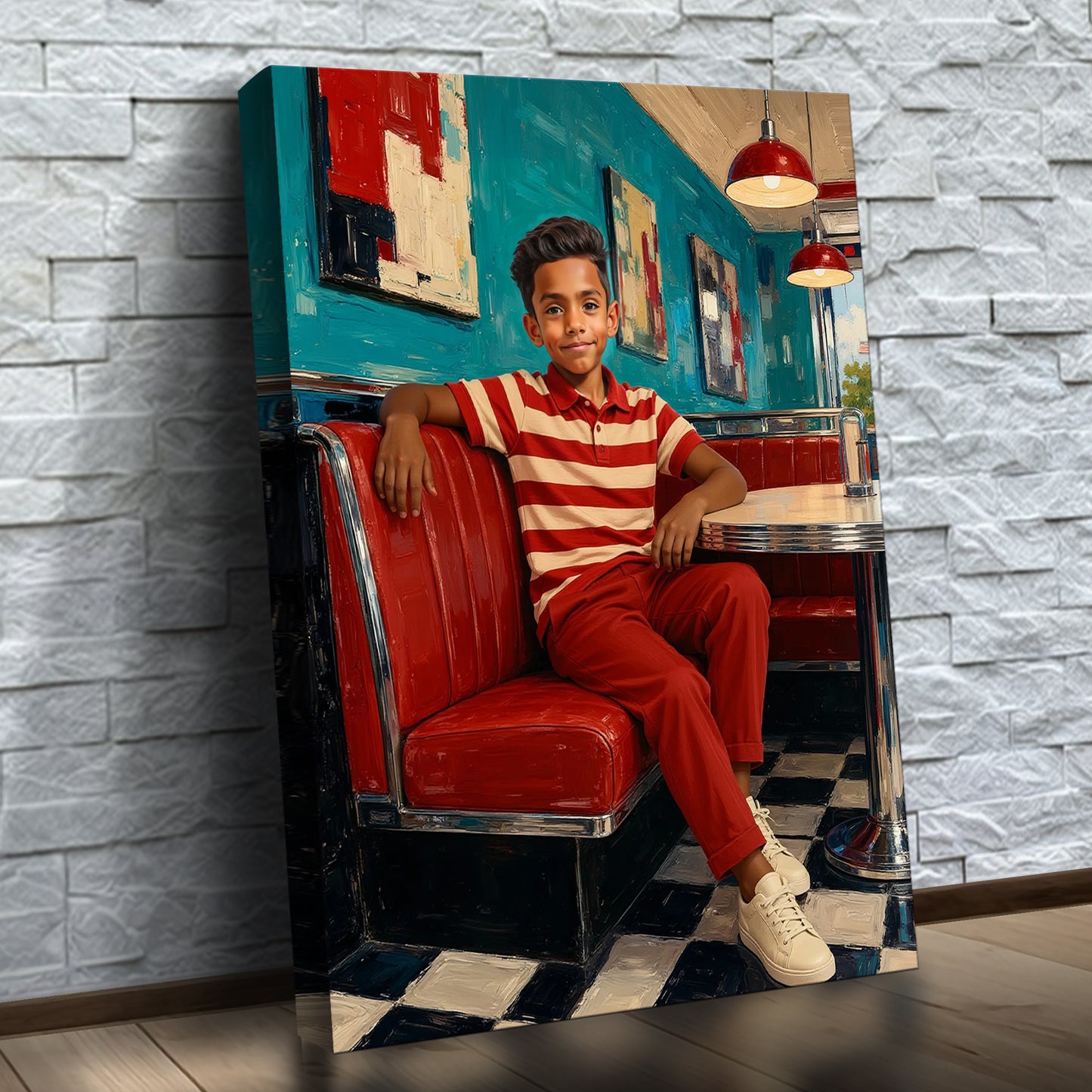 The Confident Retro Diner
