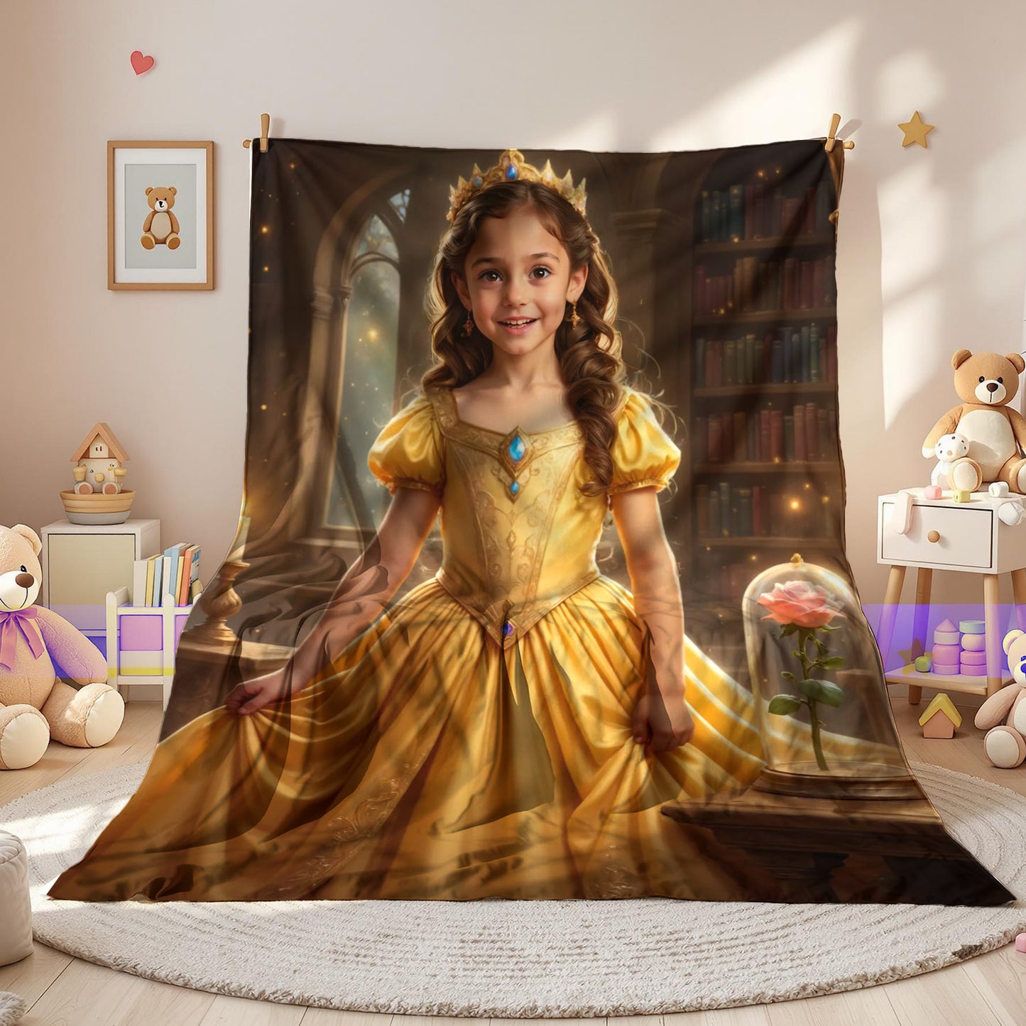 The Beauty and the Enchanted Rose