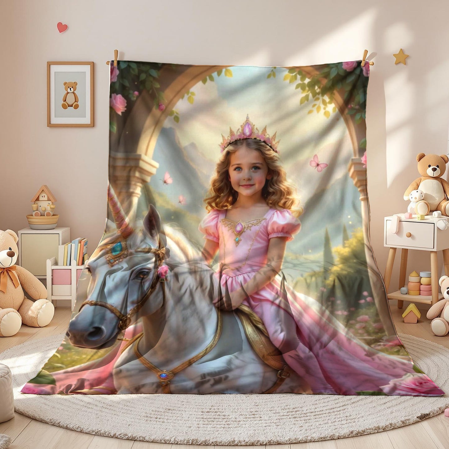 The Rose Blossom Unicorn Princess