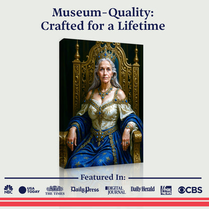 The Sapphire Consort's Throne