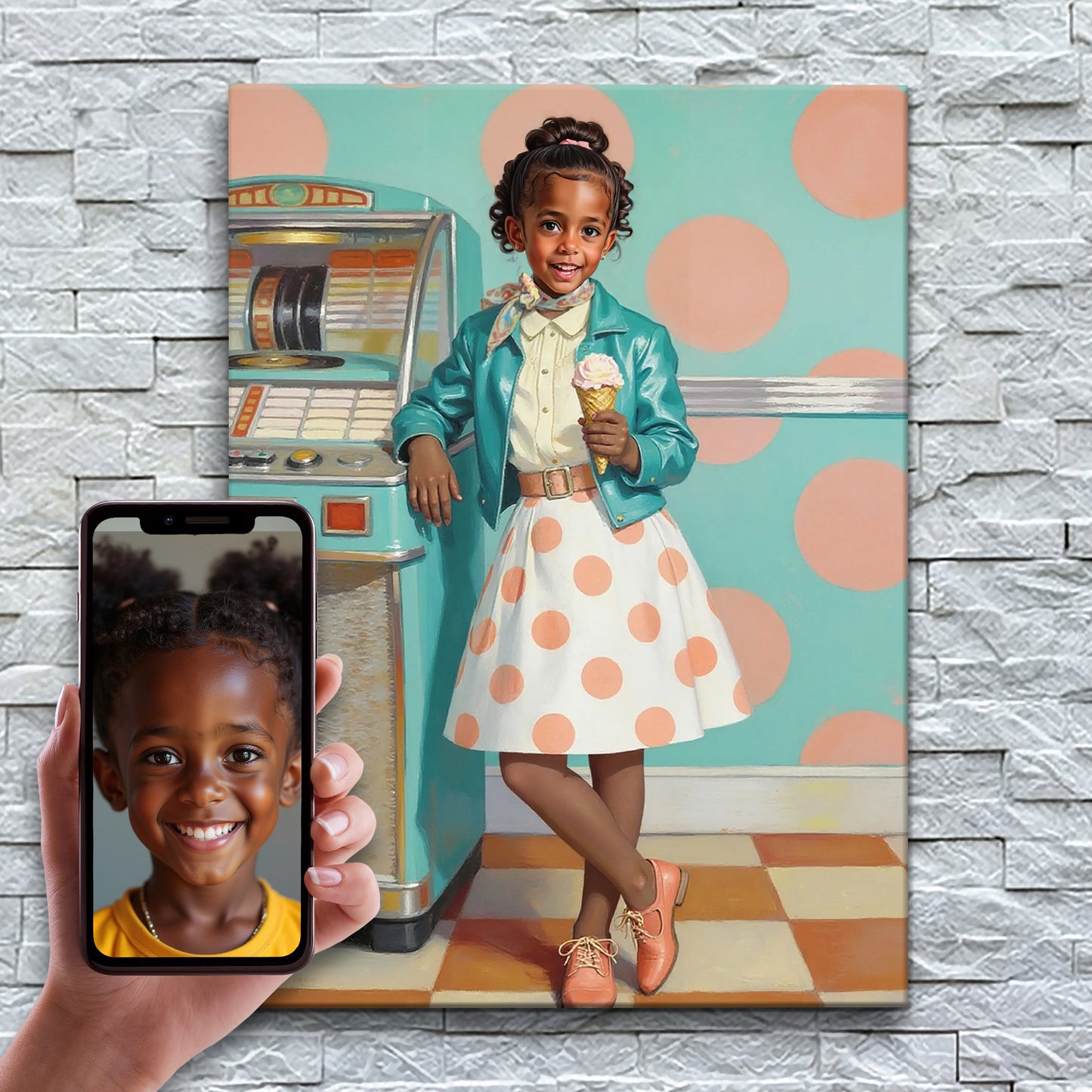 The Retro Ice Cream Elegance