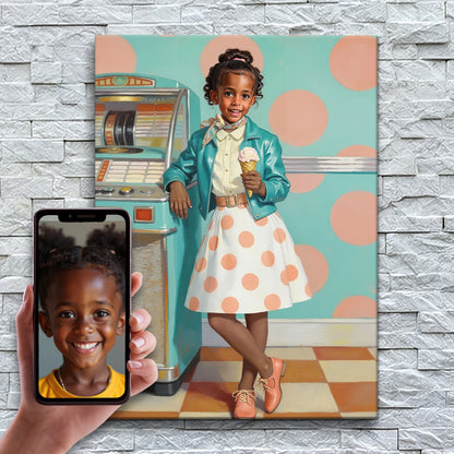 The Retro Ice Cream Elegance