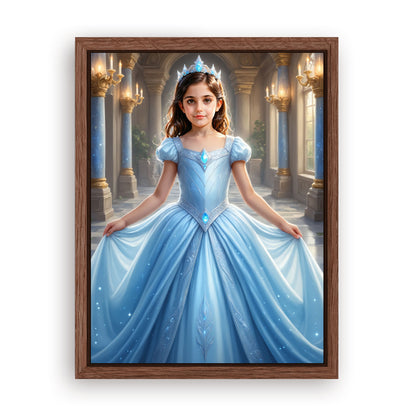 Save 33% When You Add A Frame To Your 18x24 'The Cinderella’s Grand Ballroom' Canvas Now