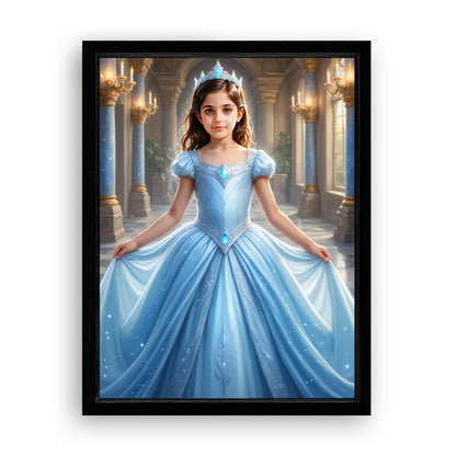 Save 33% When You Add A Frame To Your 18x24 'The Cinderella’s Grand Ballroom' Canvas Now