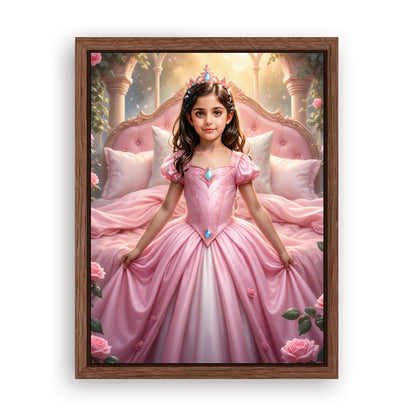 Save 40% When You Add A Frame To Your 12x16 'The Sleeping Beauty’s Enchanted Slumber' Canvas Now