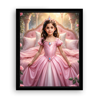 Save 33% When You Add A Frame To Your 16x20 'The Sleeping Beauty’s Enchanted Slumber' Canvas Now