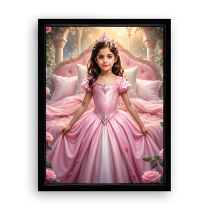 Save 40% When You Add A Frame To Your 12x16 'The Sleeping Beauty’s Enchanted Slumber' Canvas Now