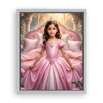 Save 33% When You Add A Frame To Your 16x20 'The Sleeping Beauty’s Enchanted Slumber' Canvas Now